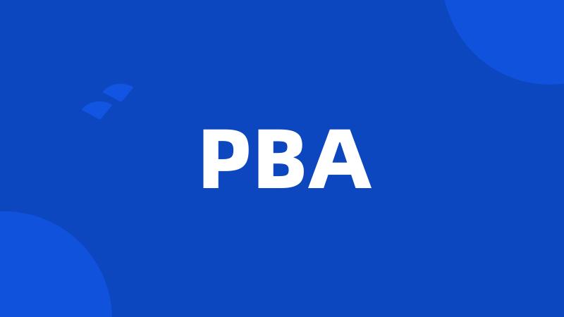 PBA