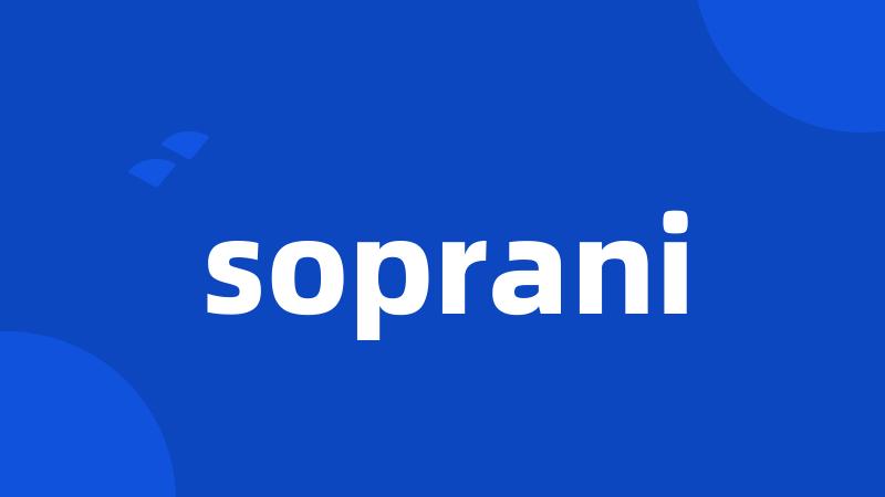 soprani