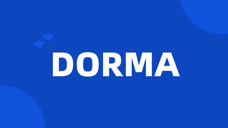 DORMA