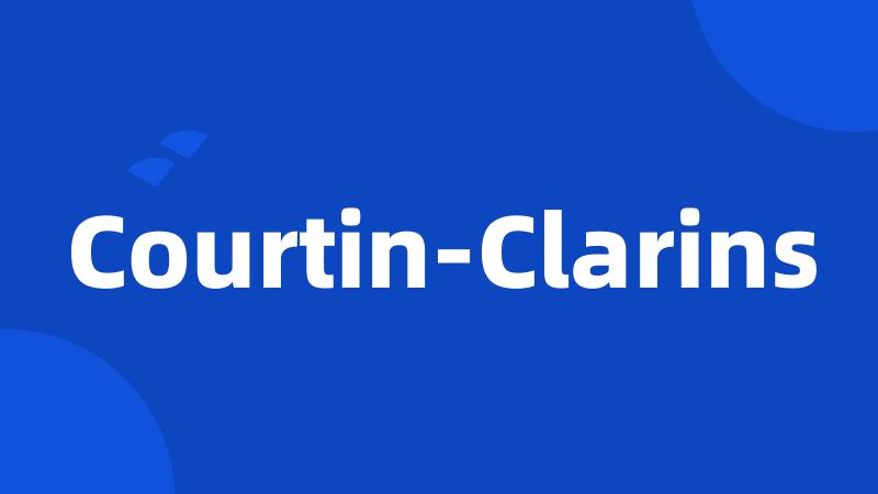 Courtin-Clarins