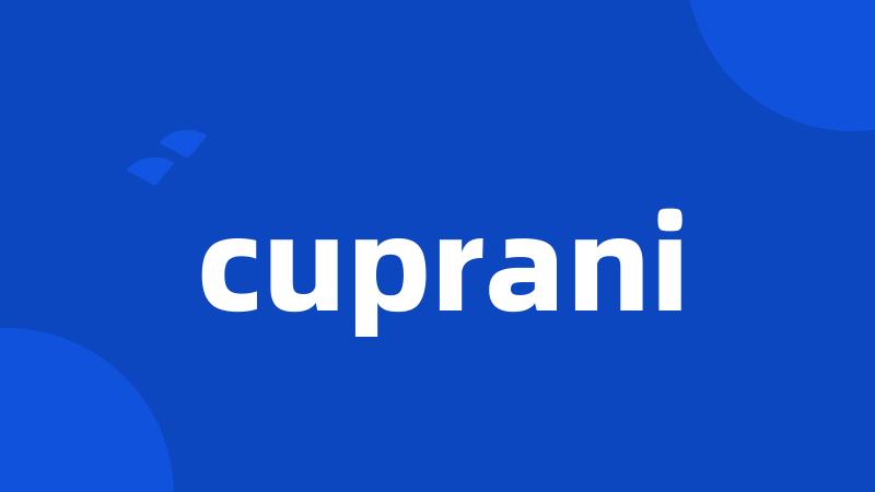 cuprani