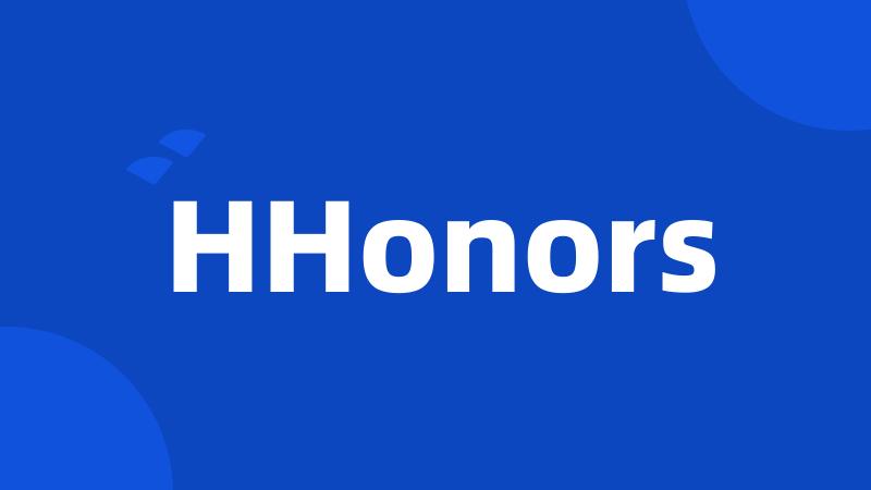 HHonors
