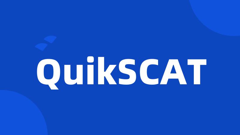 QuikSCAT