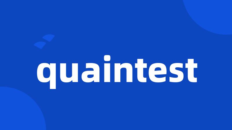 quaintest