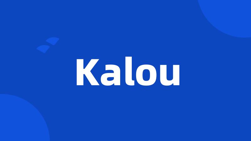 Kalou