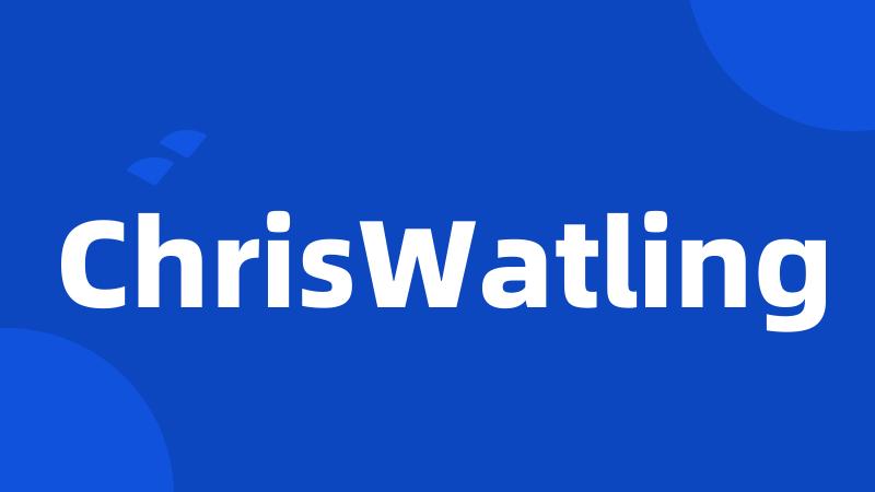 ChrisWatling