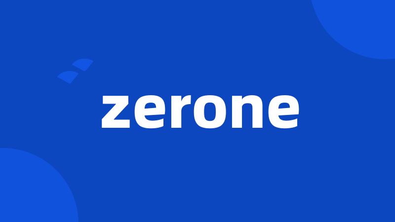 zerone