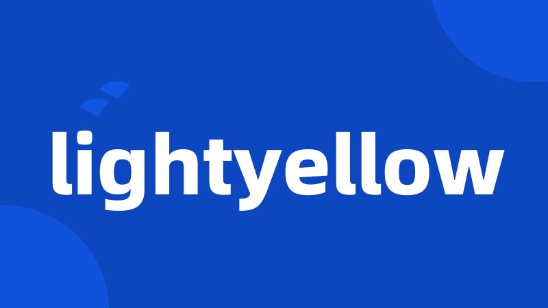 lightyellow