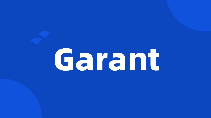 Garant