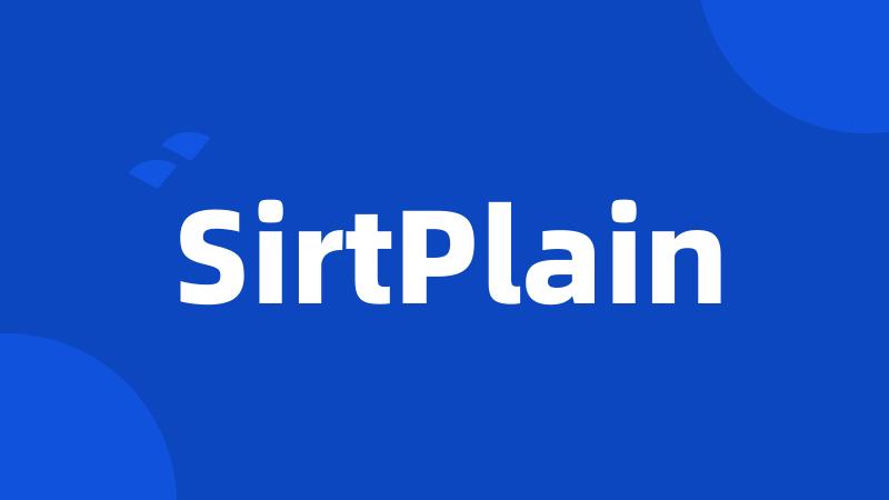 SirtPlain