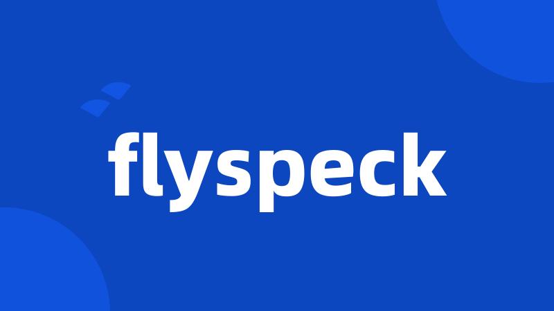 flyspeck