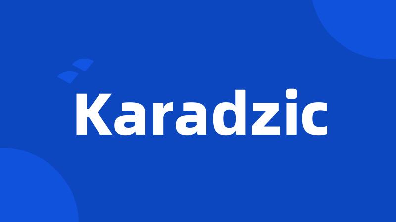 Karadzic