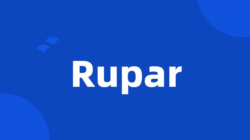 Rupar