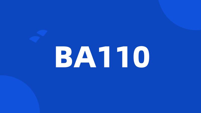 BA110
