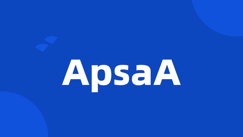 ApsaA