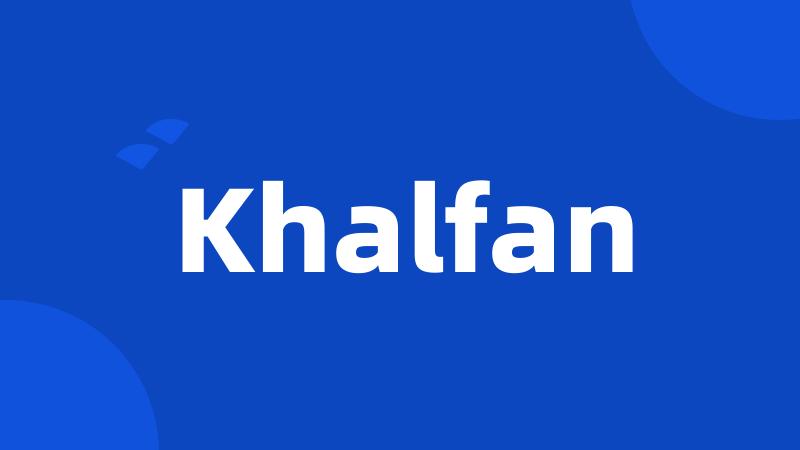 Khalfan