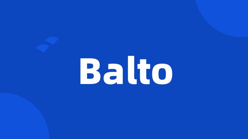 Balto