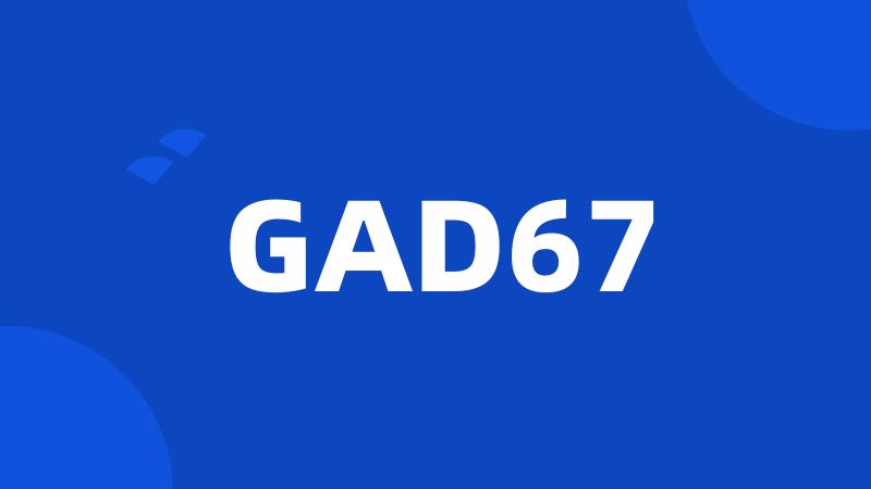 GAD67
