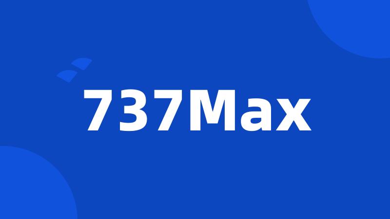 737Max