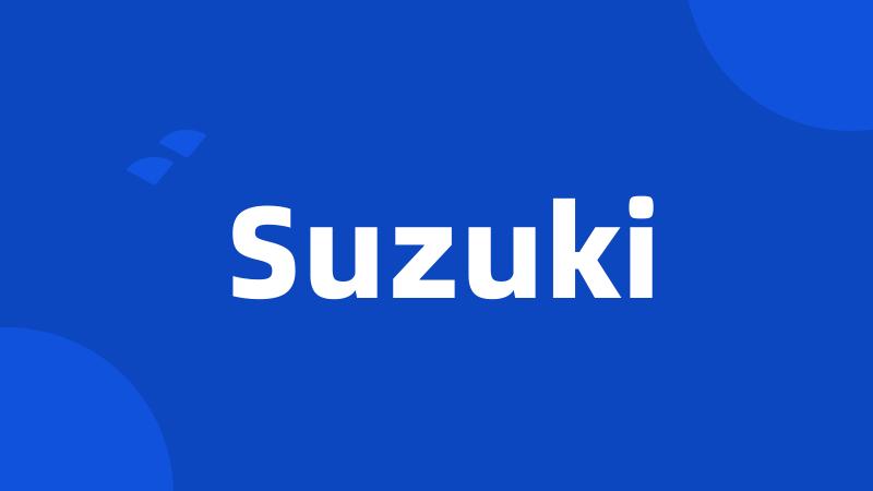 Suzuki