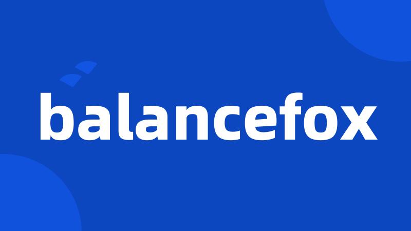 balancefox
