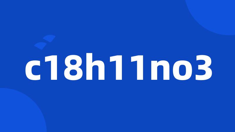 c18h11no3