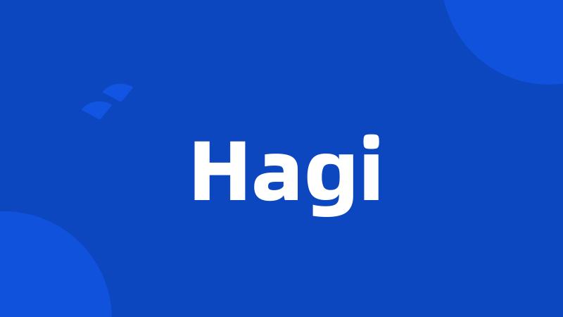 Hagi