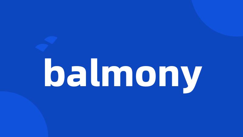 balmony