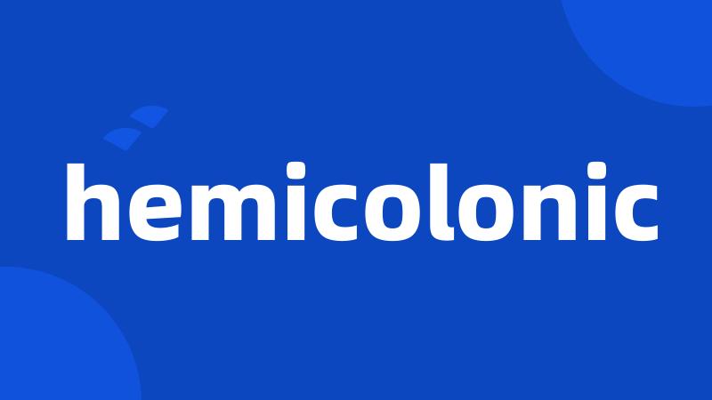 hemicolonic