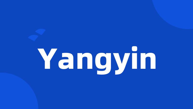 Yangyin