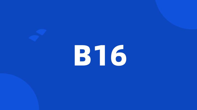 B16