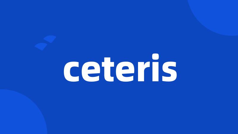 ceteris