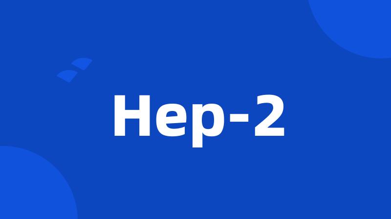 Hep-2