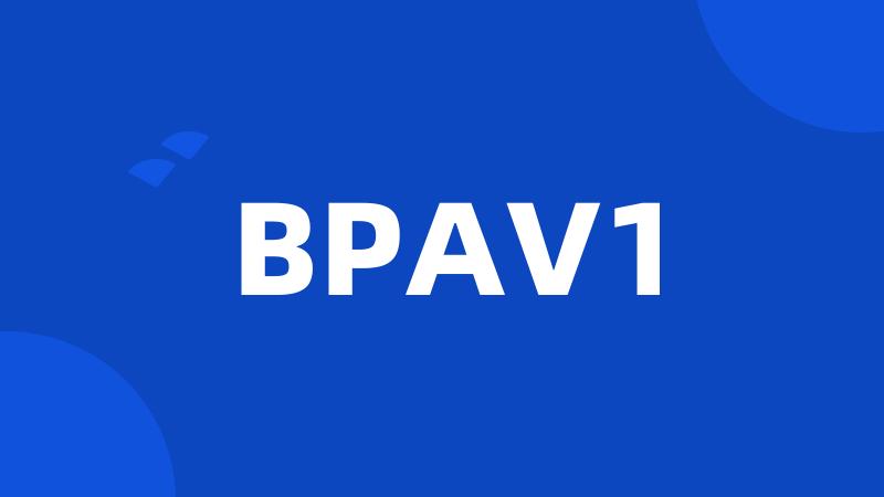 BPAV1