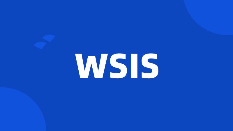 WSIS