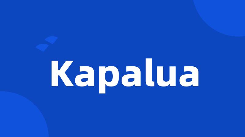 Kapalua