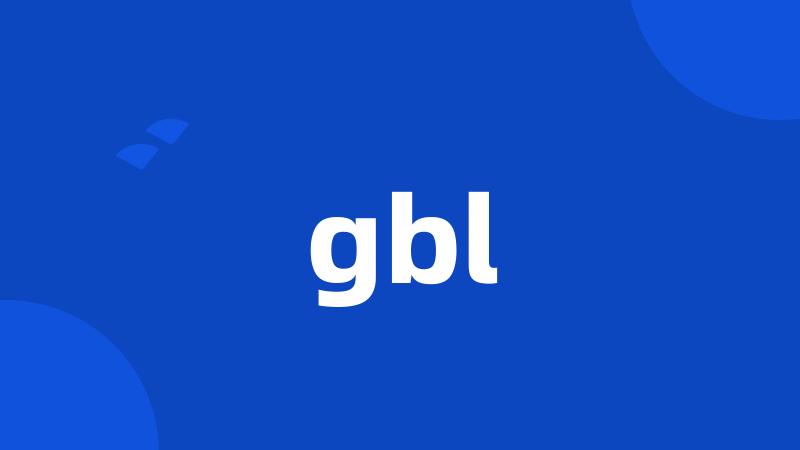 gbl