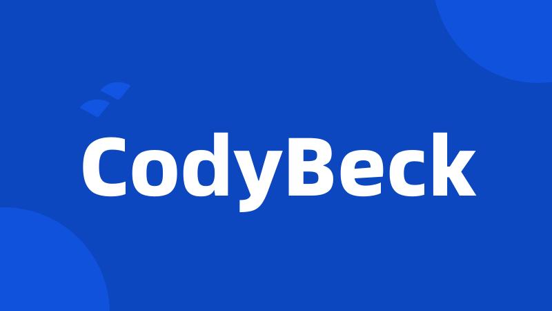 CodyBeck