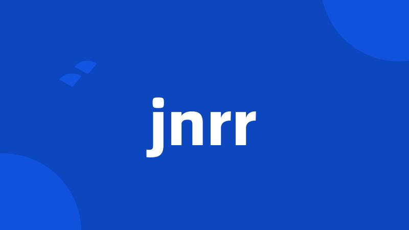 jnrr