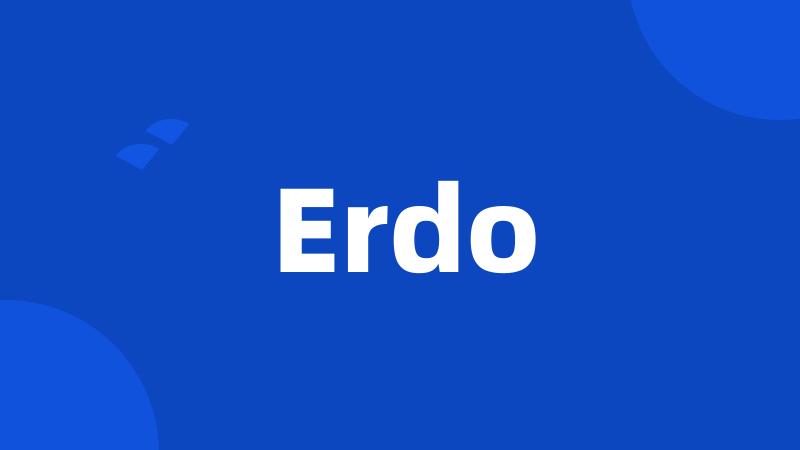 Erdo