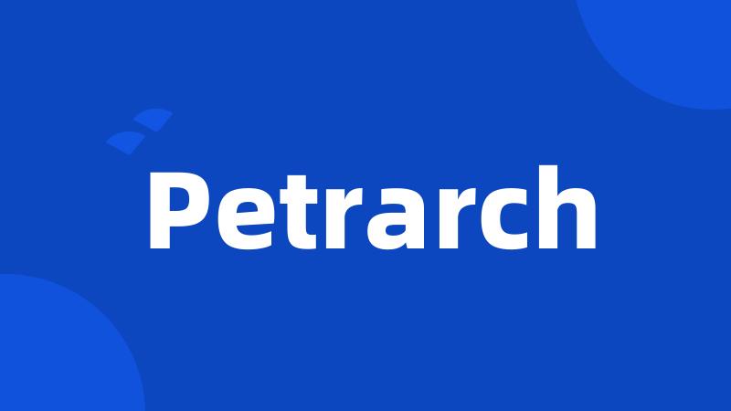 Petrarch