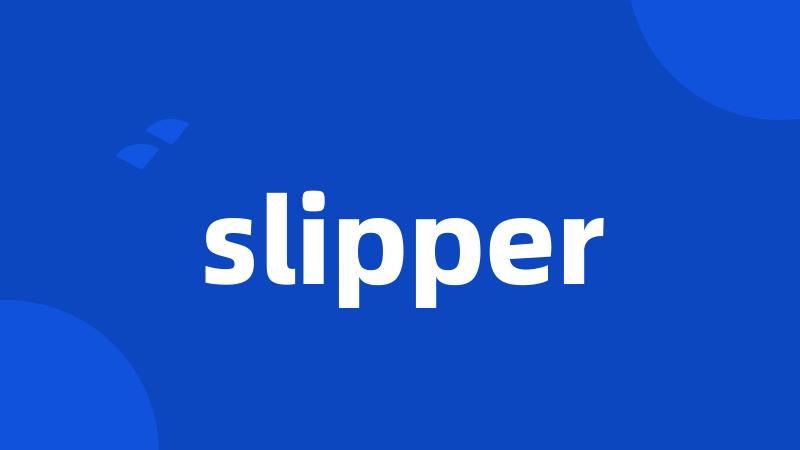 slipper