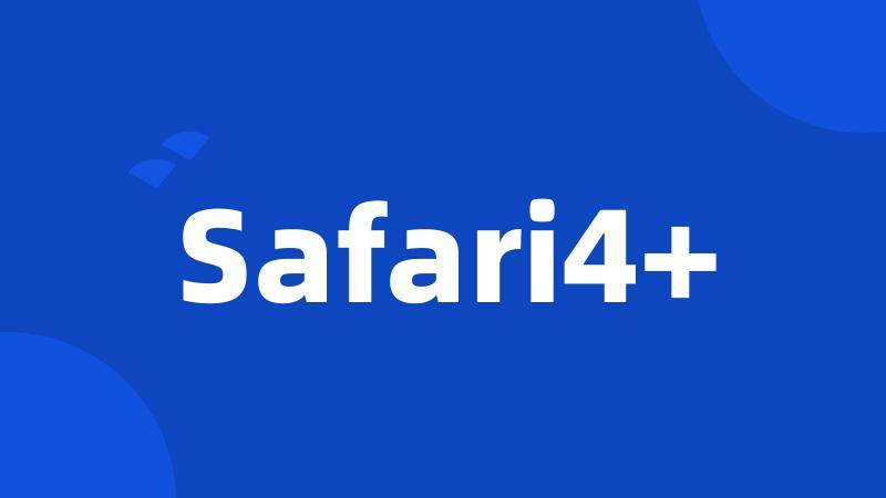 Safari4+