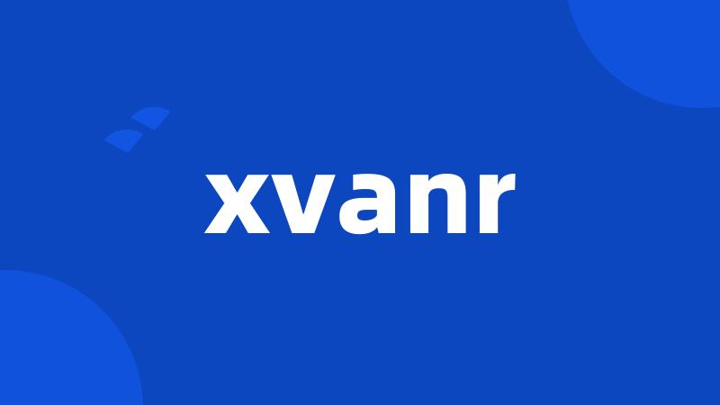 xvanr