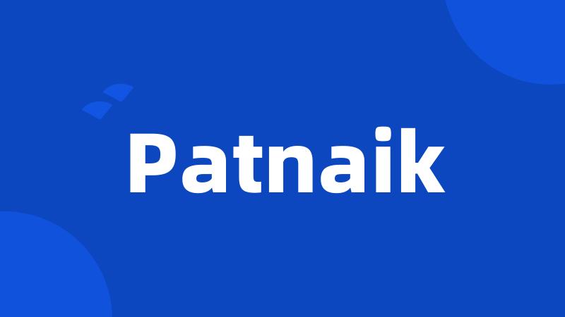 Patnaik