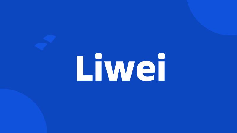 Liwei