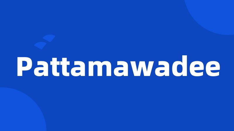 Pattamawadee