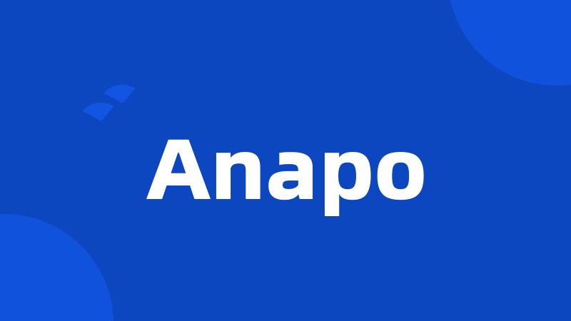 Anapo