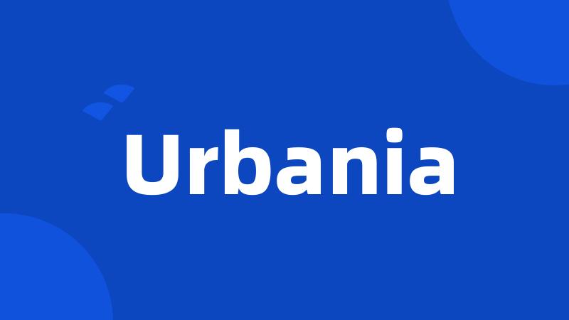 Urbania