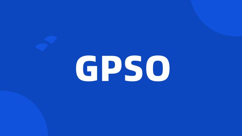 GPSO